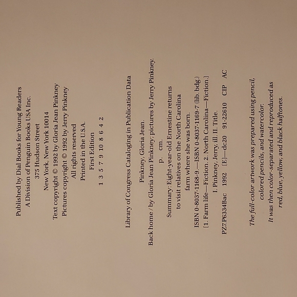 Book* Back Home Child's Book - Picture 3 of 15